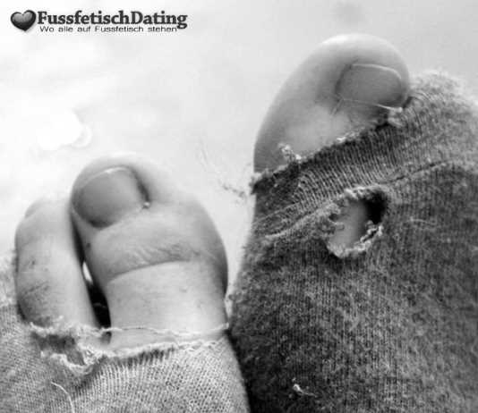 Schmutzige Socken von einem Punk Girl