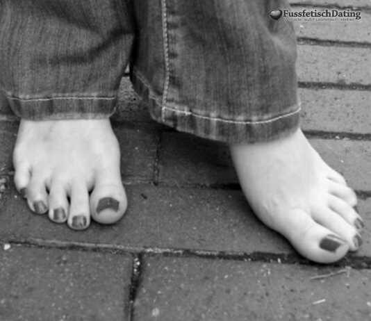 Ich habe sexy Zehen